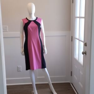 Nine West Color Block Sleeveless dress